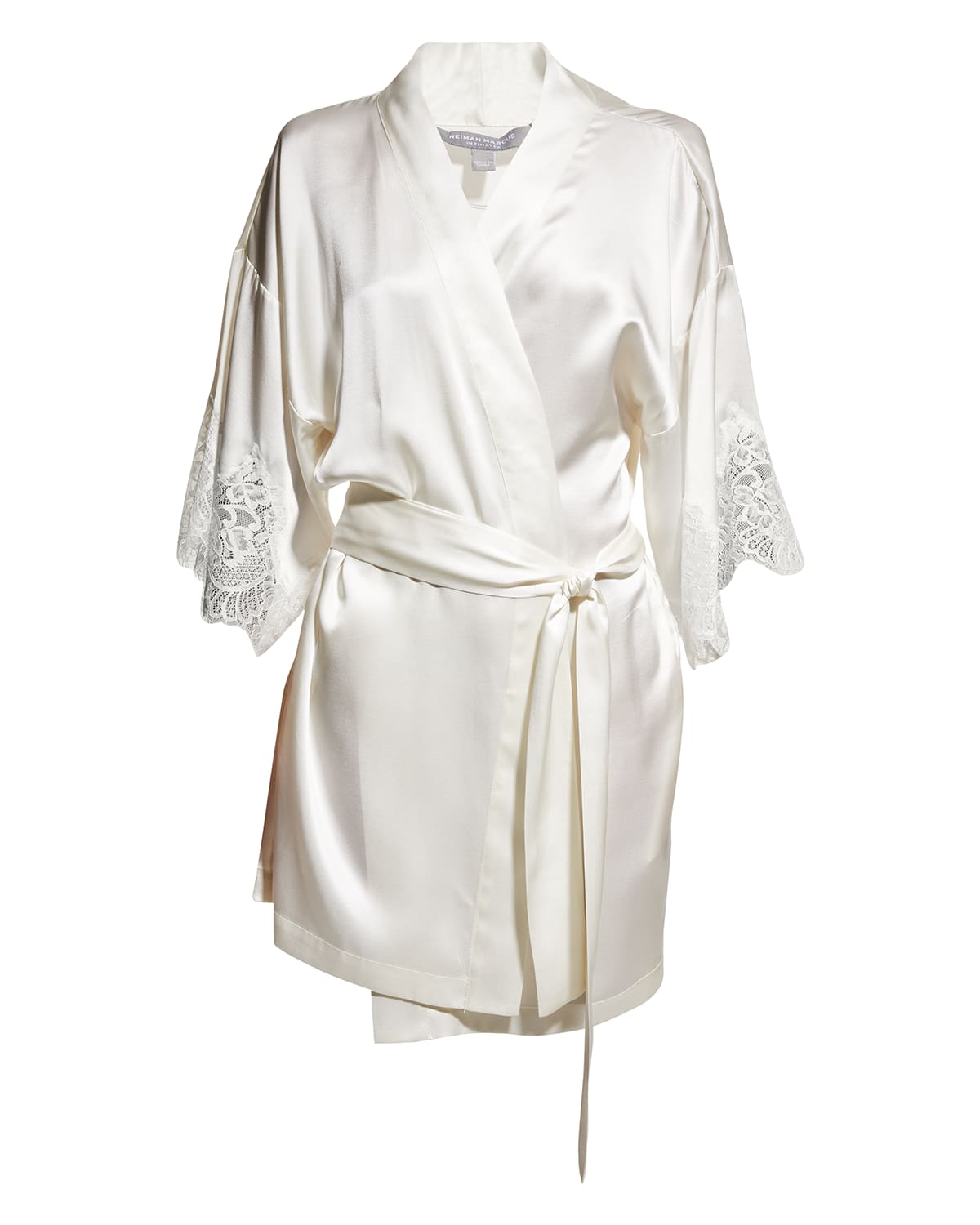 White Silk Robe Neiman Marcus
