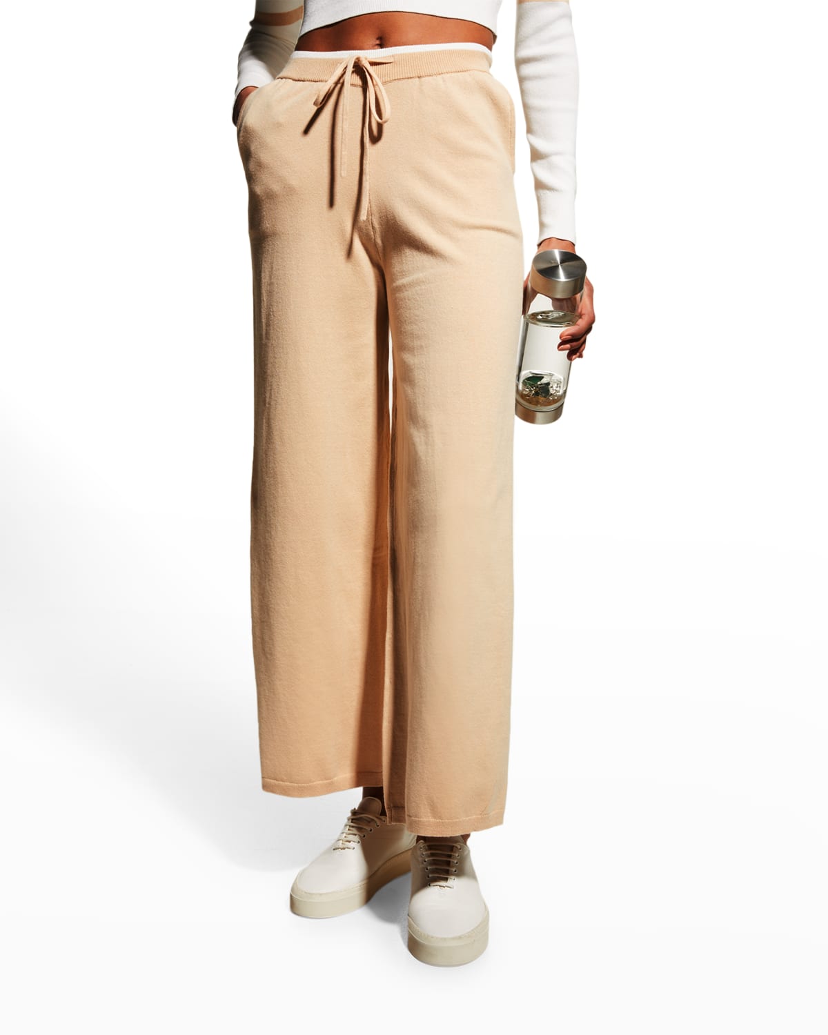 Cotton Knit Pants | Neiman Marcus
