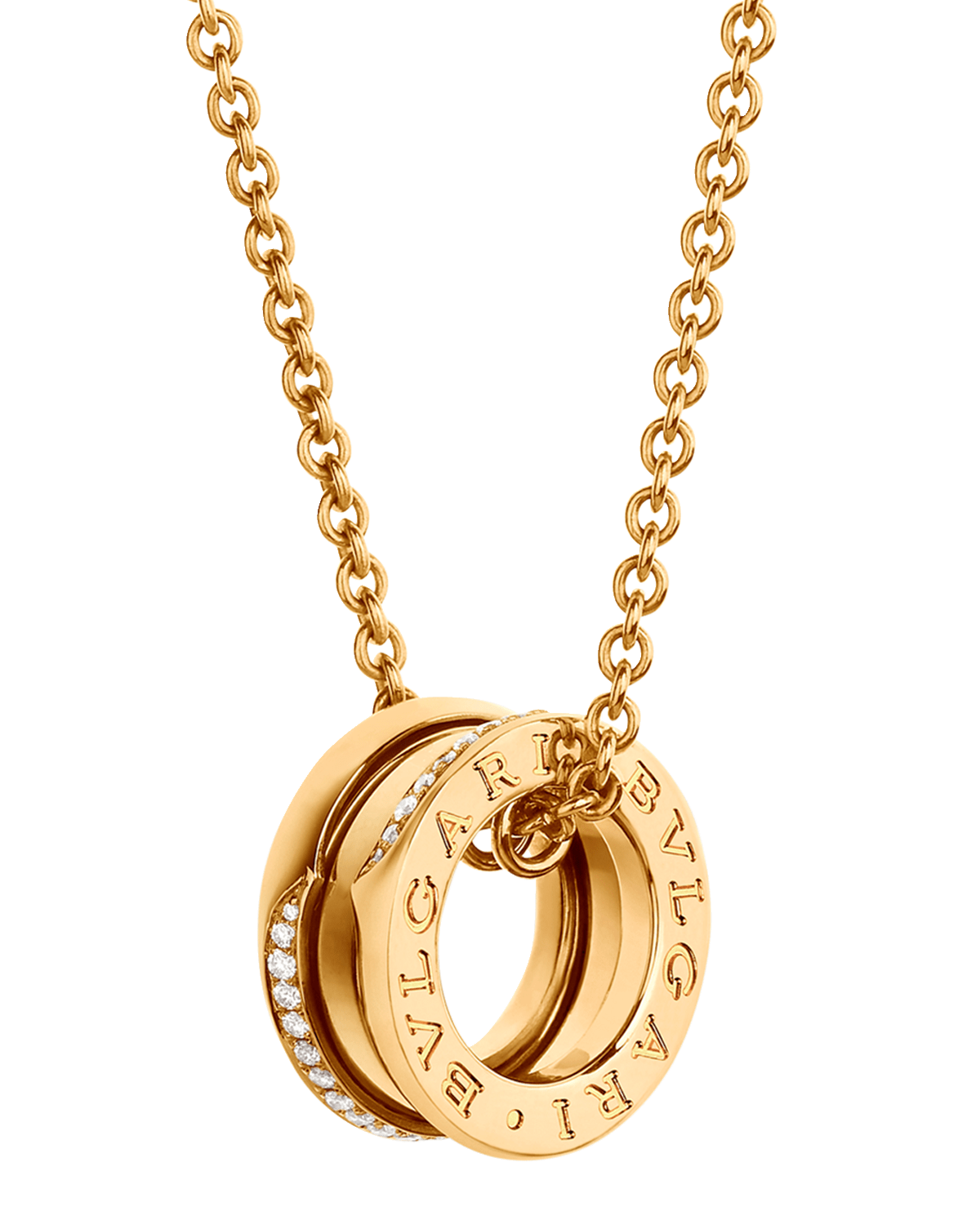 BVLGARI Divas' Dream Diamond Pendant Necklace in 18k White Gold