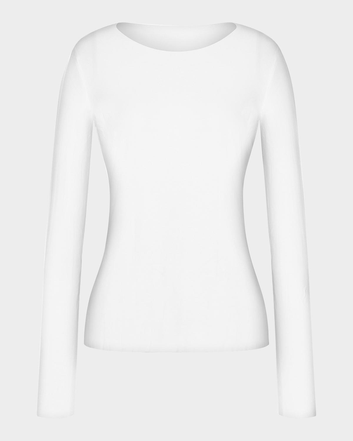 Wolford Aurora Pure Long-Sleeve Active Top