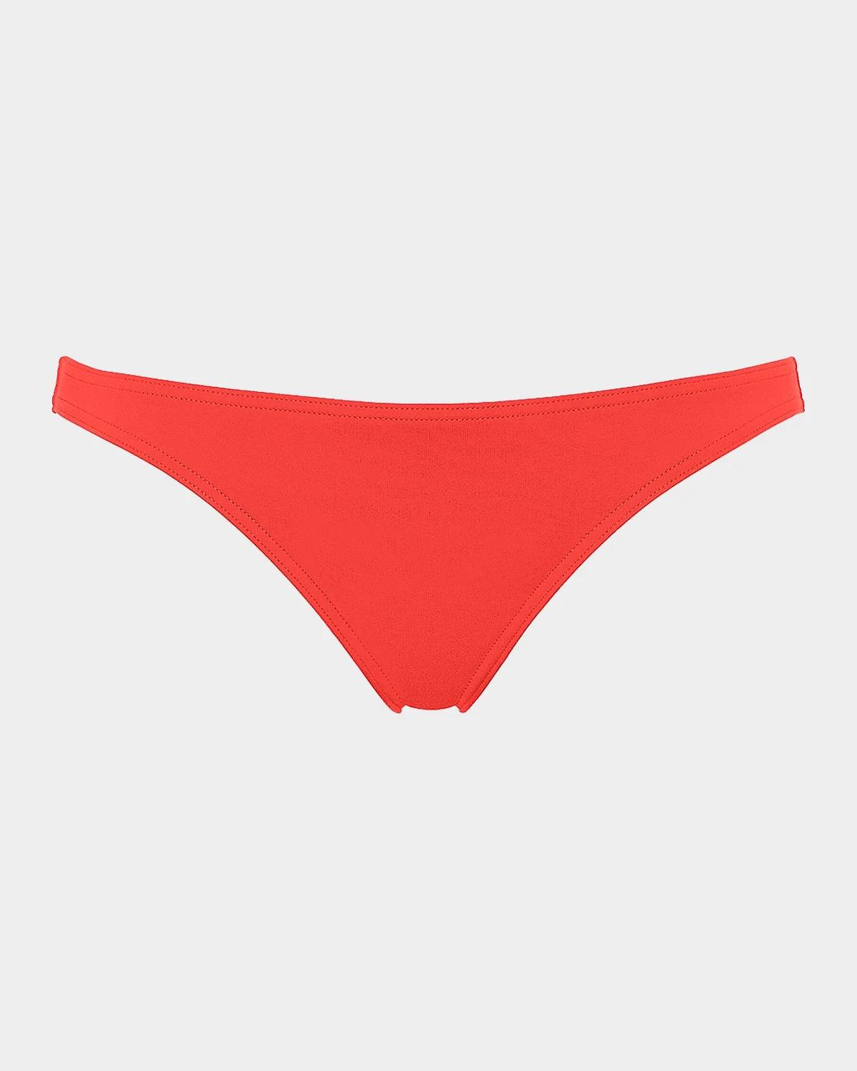 ERES Fripon Solid Low-Rise Hipster Bikini Bottoms