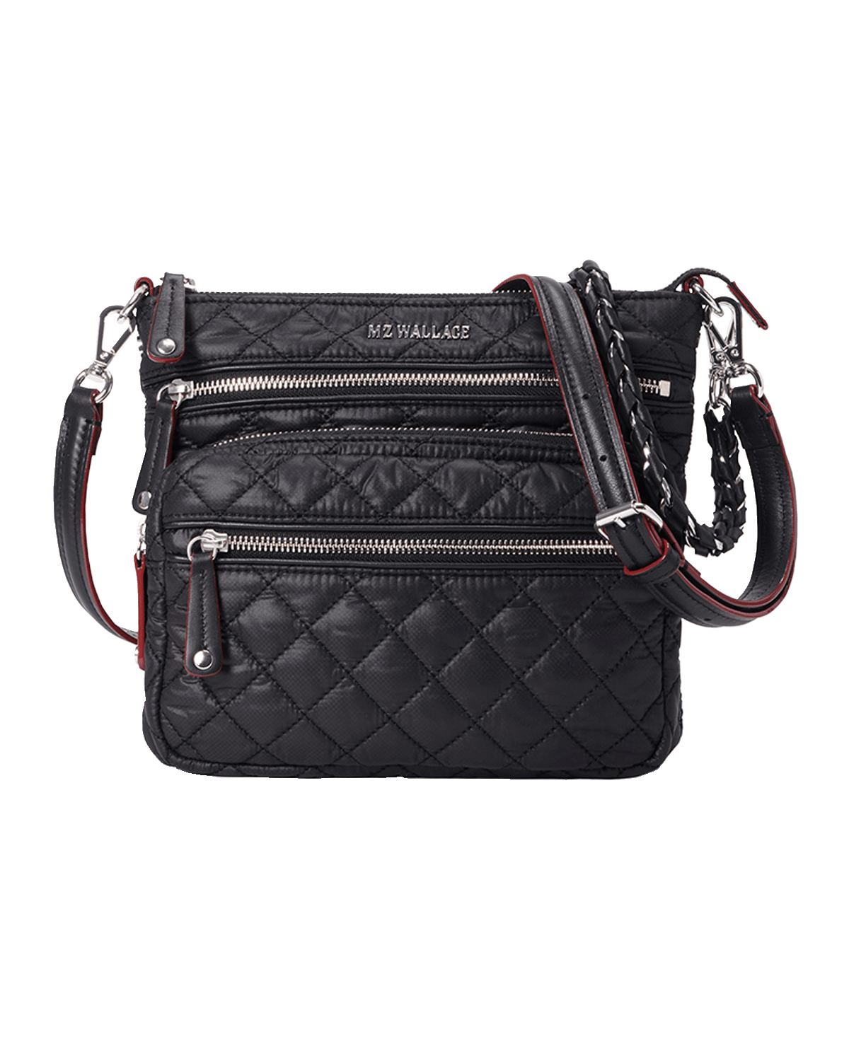 MZ WALLACE Crosby Zip Nylon Crossbody Bag
