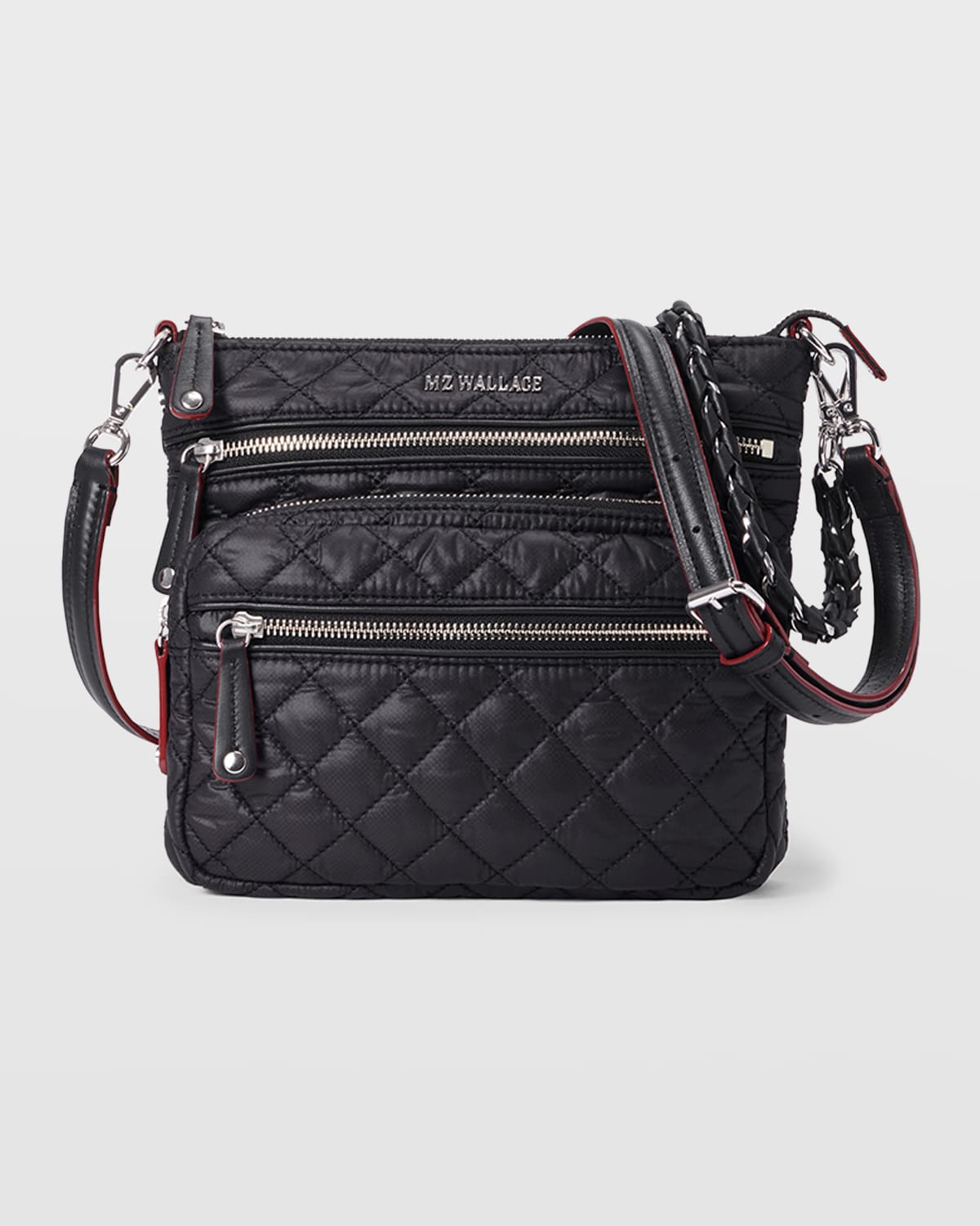 MZ WALLACE Crosby Zip Nylon Crossbody Bag