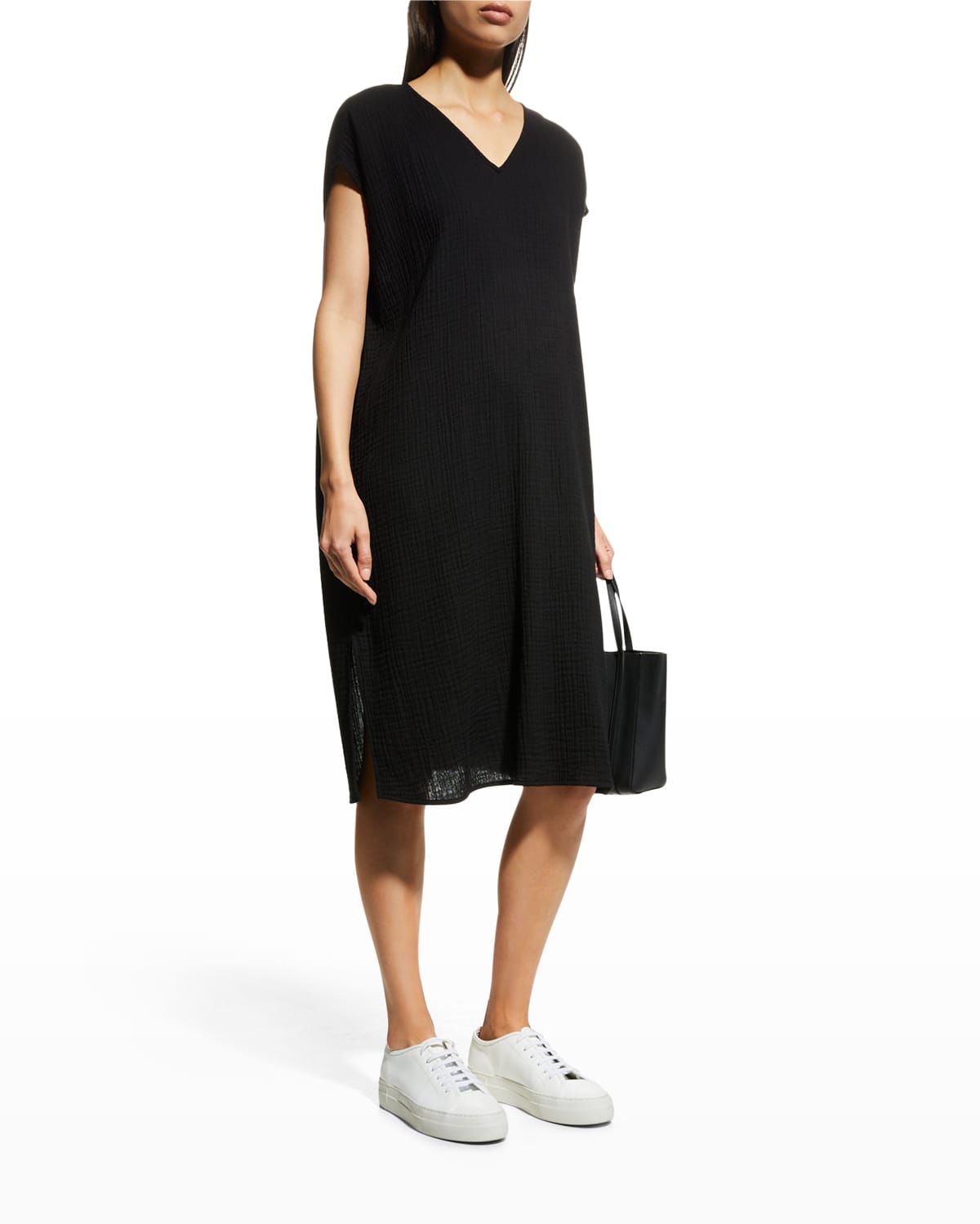 Eileen Fisher Black Dress | Neiman Marcus