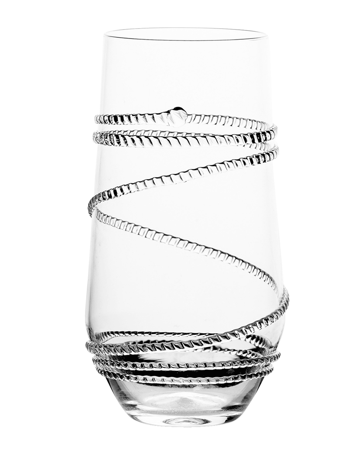 Juliska Chloe Large Glass Tumbler - 10oz.