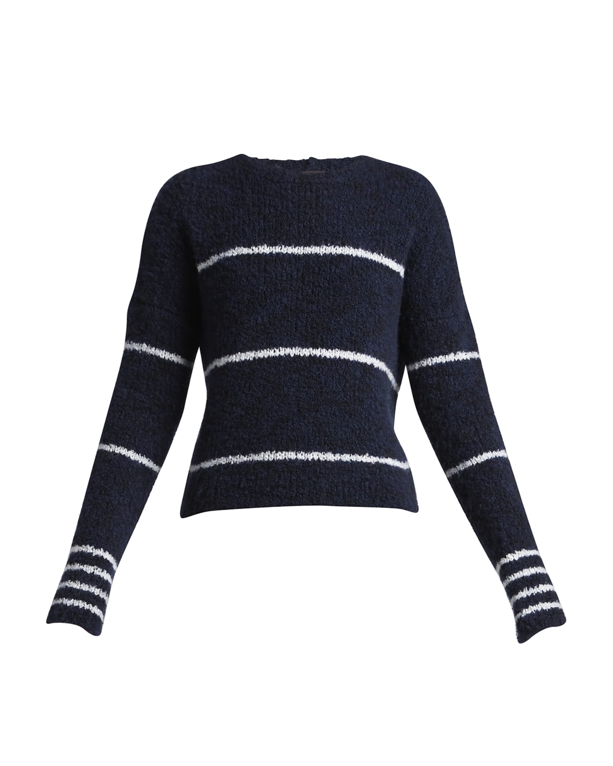 Giorgio Armani Striped Cashmere Pullover