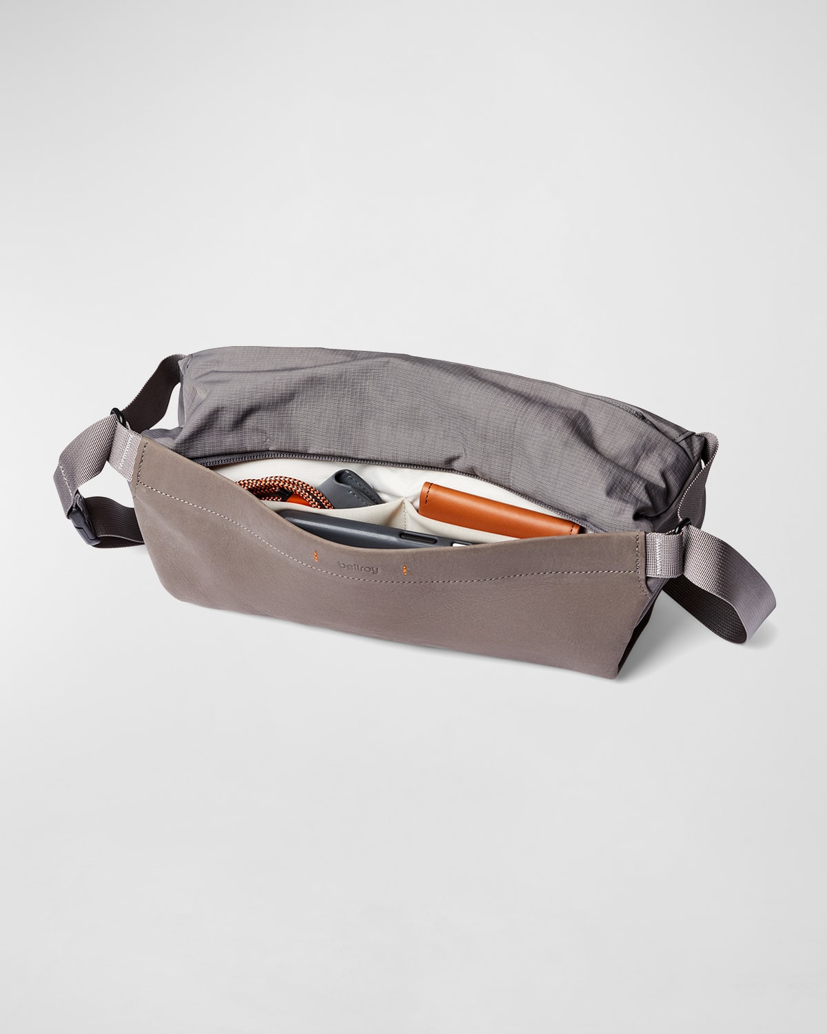 Bellroy Men's Sling Premium Leather & Nylon Belt Bag