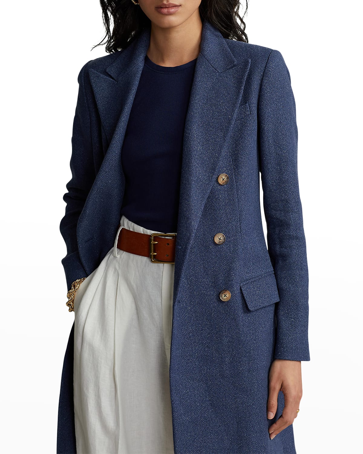 Rayon Nylon Tweed Jacket main image 1