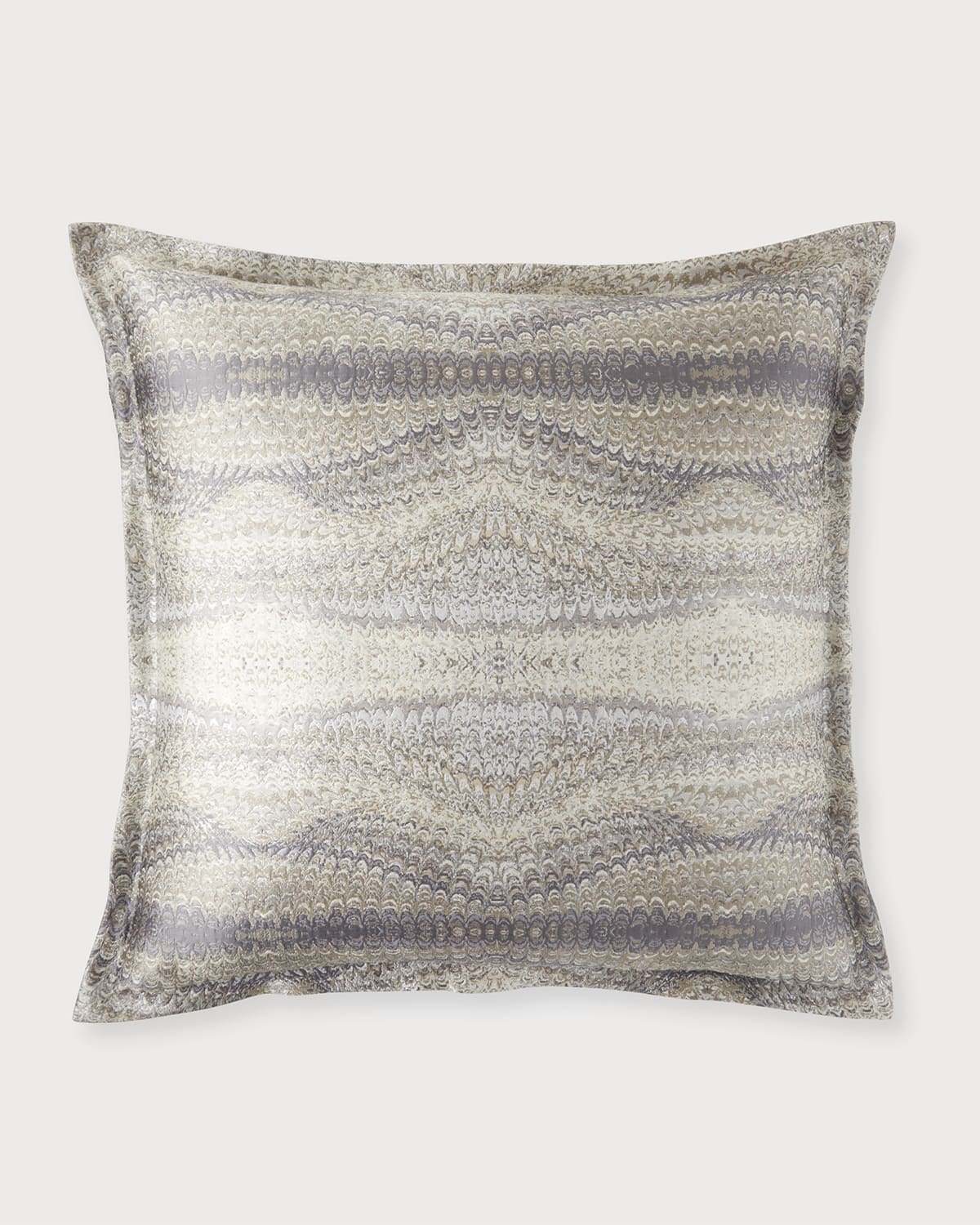 Callisto Home Metallic Abstract European Sham