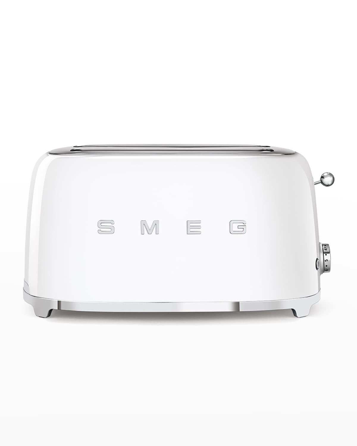 Smeg Retro 4-Slice Toaster, White | Thumbnail 4