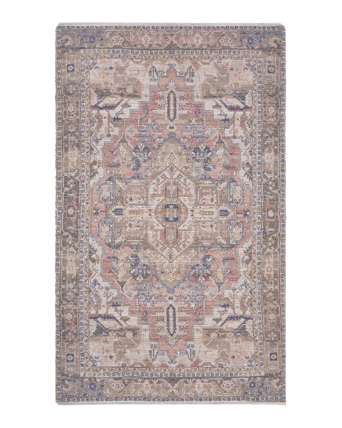 Exquisite Rugs x THE MET Antique Loom Rust & Black Rug, 10' x 14