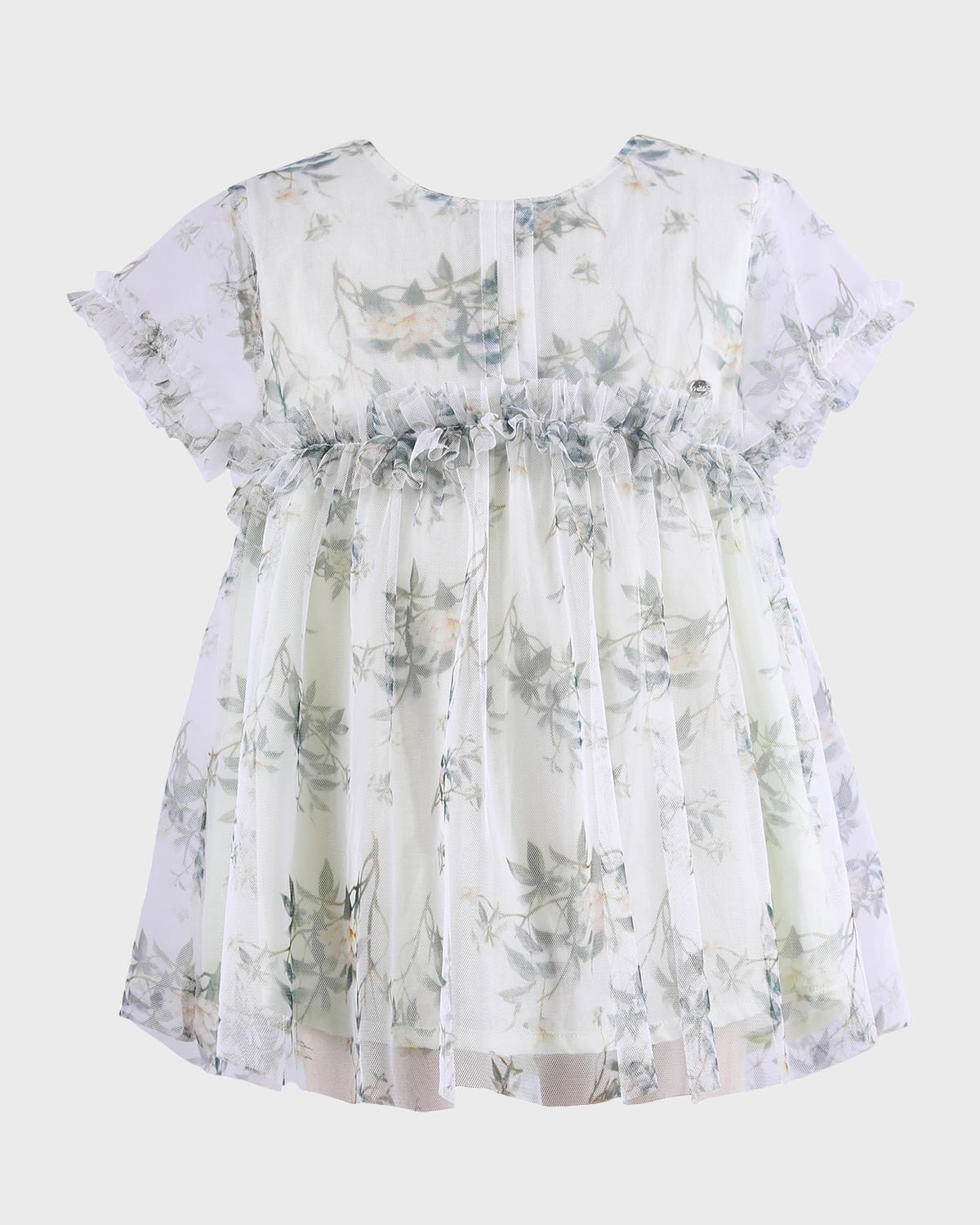 Island Kids & Kids Isle Girl's Ruffle Trim Floral-Print Dress, Size 4-12Size