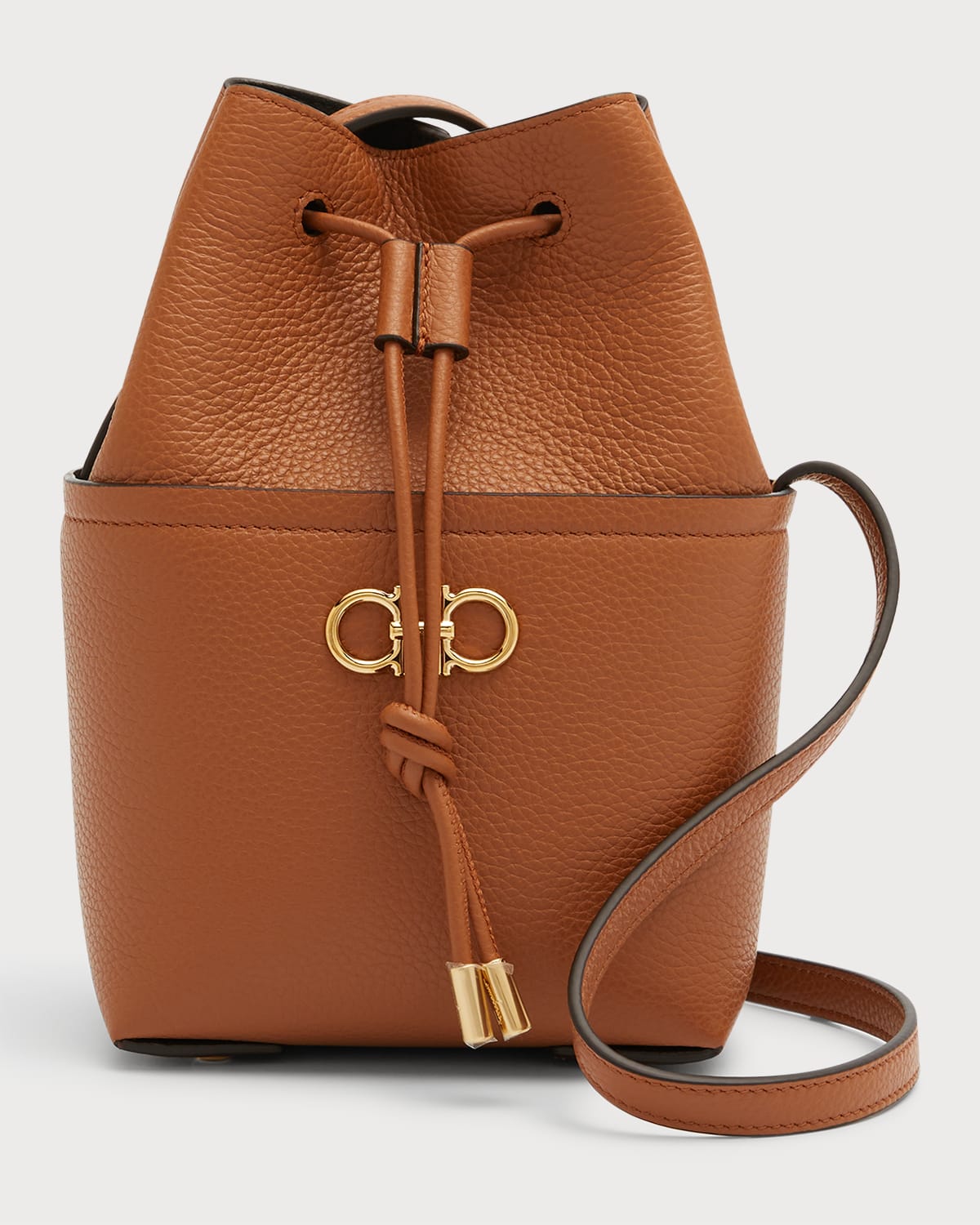Leather Drawstring Bag Neiman Marcus