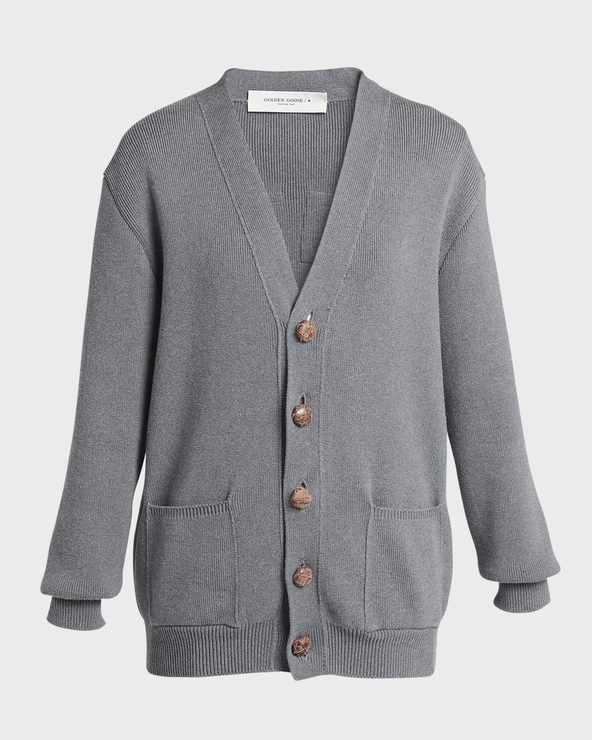 Golden Goose Knit Logo Cardigan