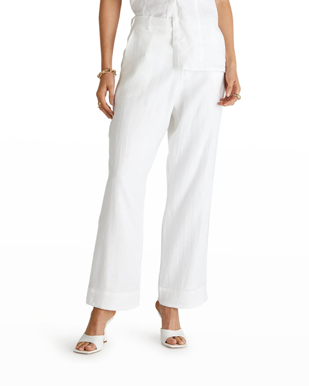 Womens Linen Pants | Neiman Marcus