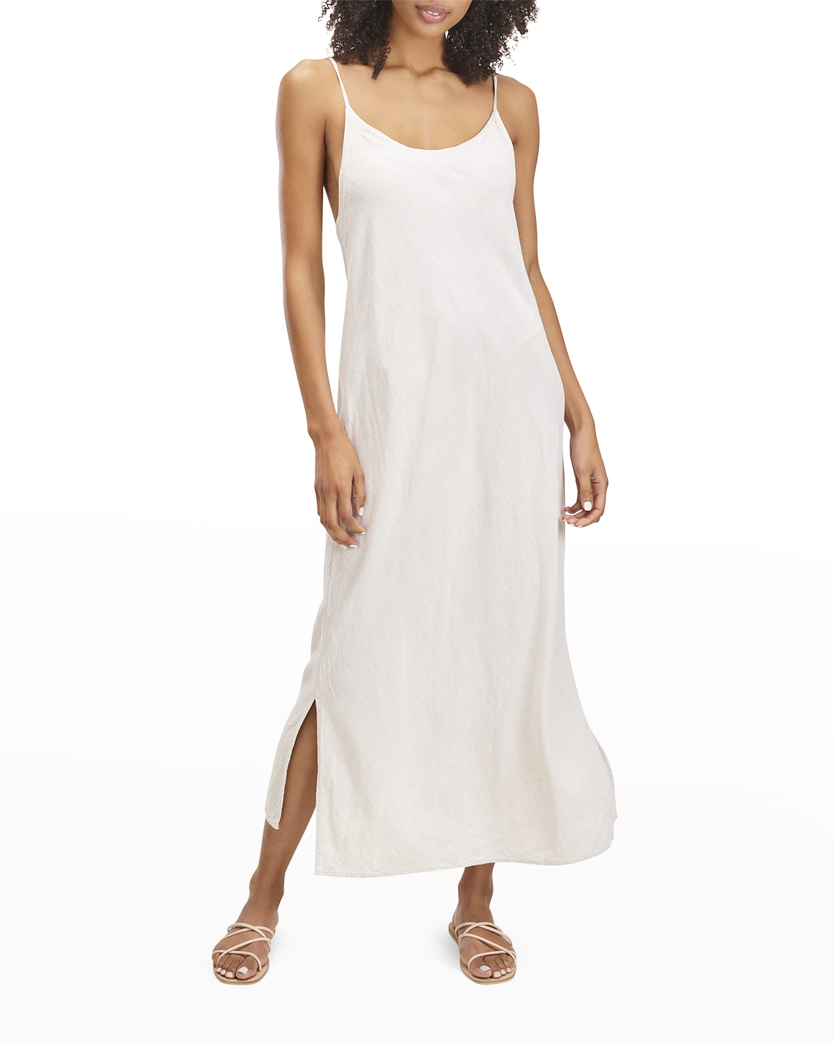 Spaghetti Straps Maxi Dress | Neiman Marcus