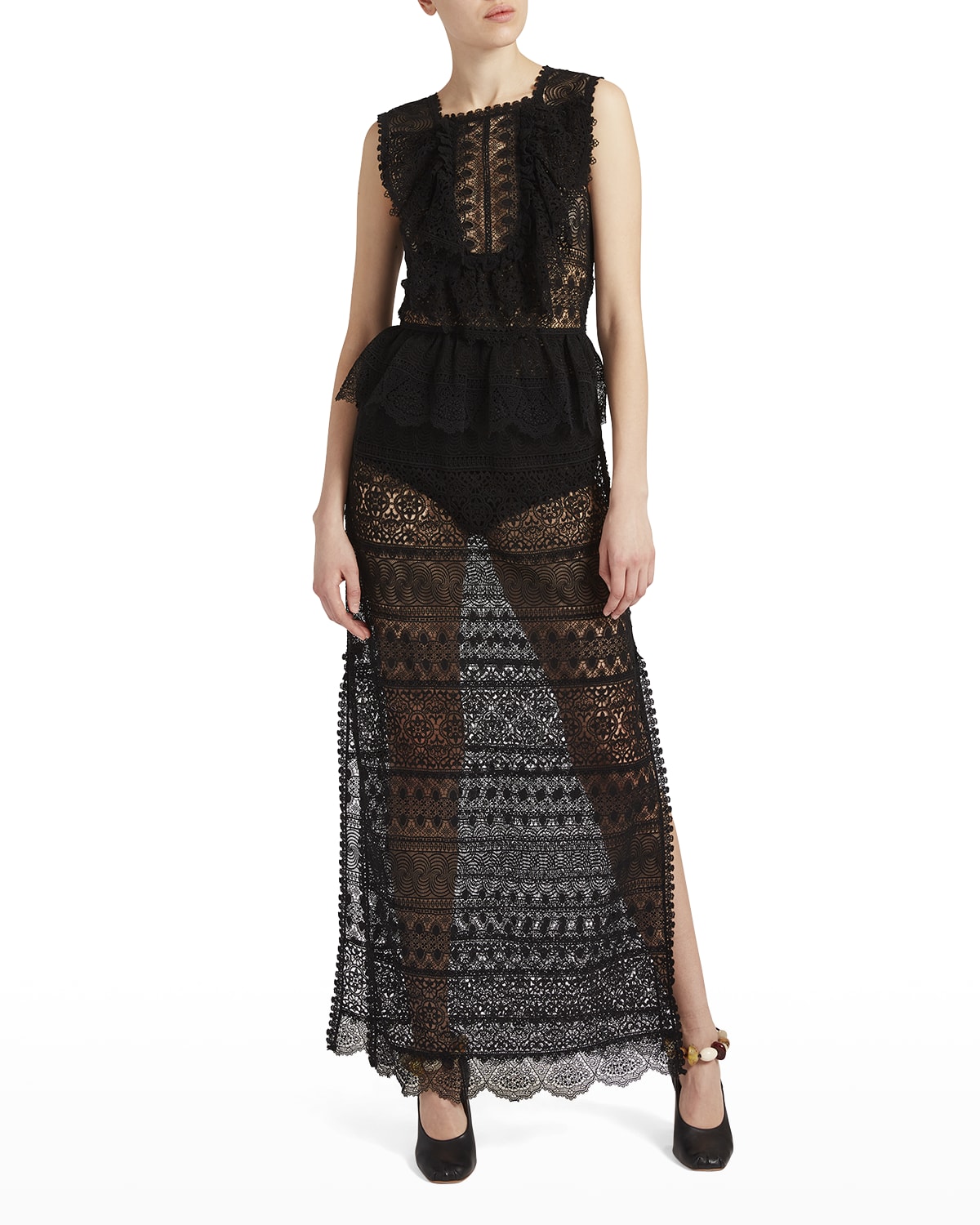Luxe Black Silk Easy Dress main image 0