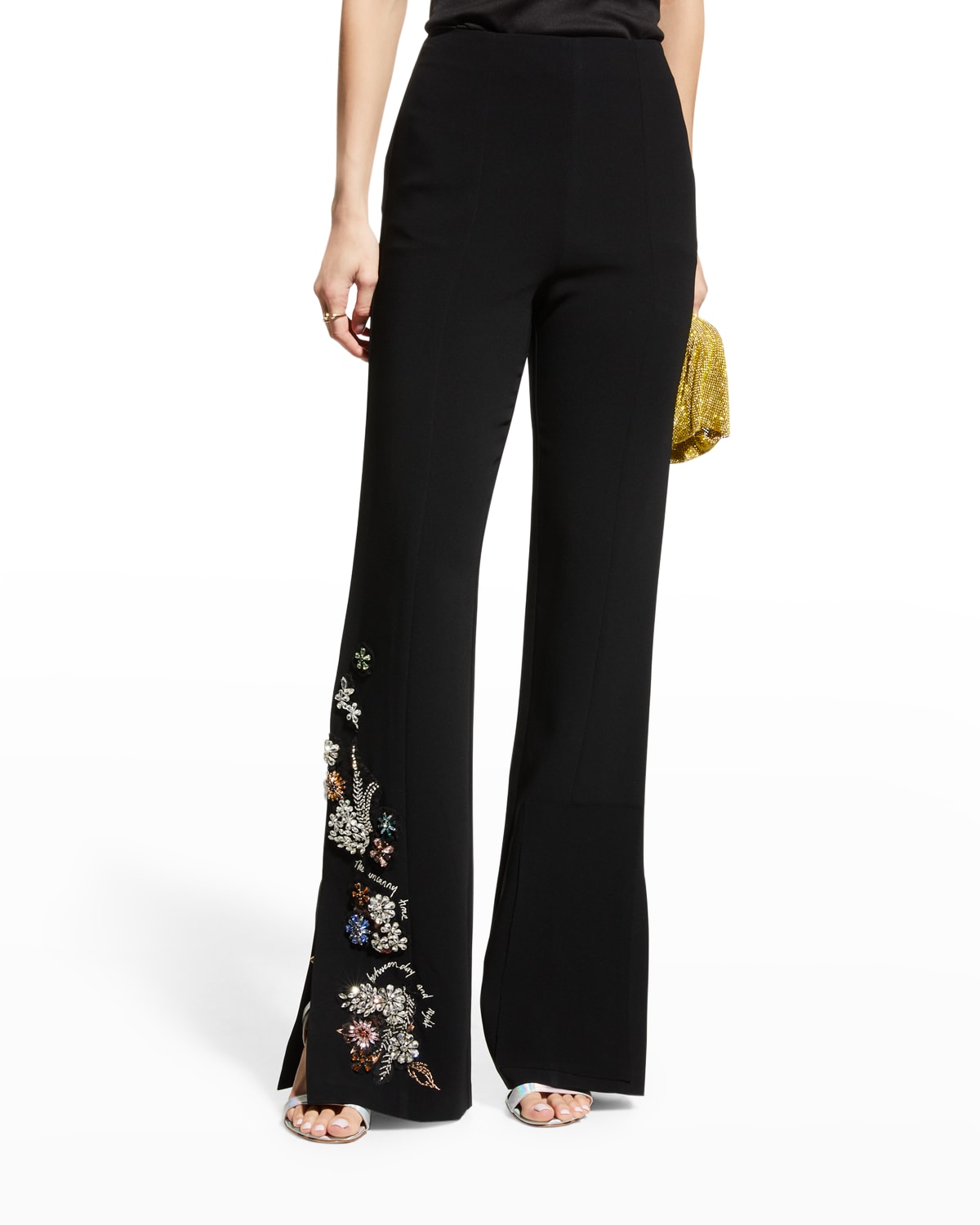 Womens Crepe Pants Neiman Marcus