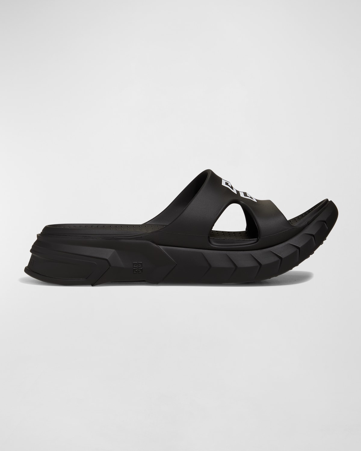 Givenchy Men's Marshmallow 4G Rubber Slide Sandals
