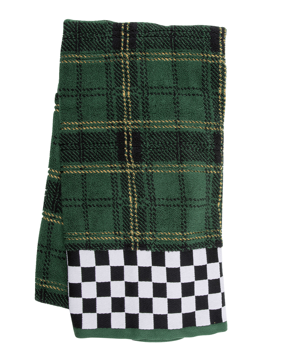 MacKenzie-Childs Evergreen Plaid Bath Towel