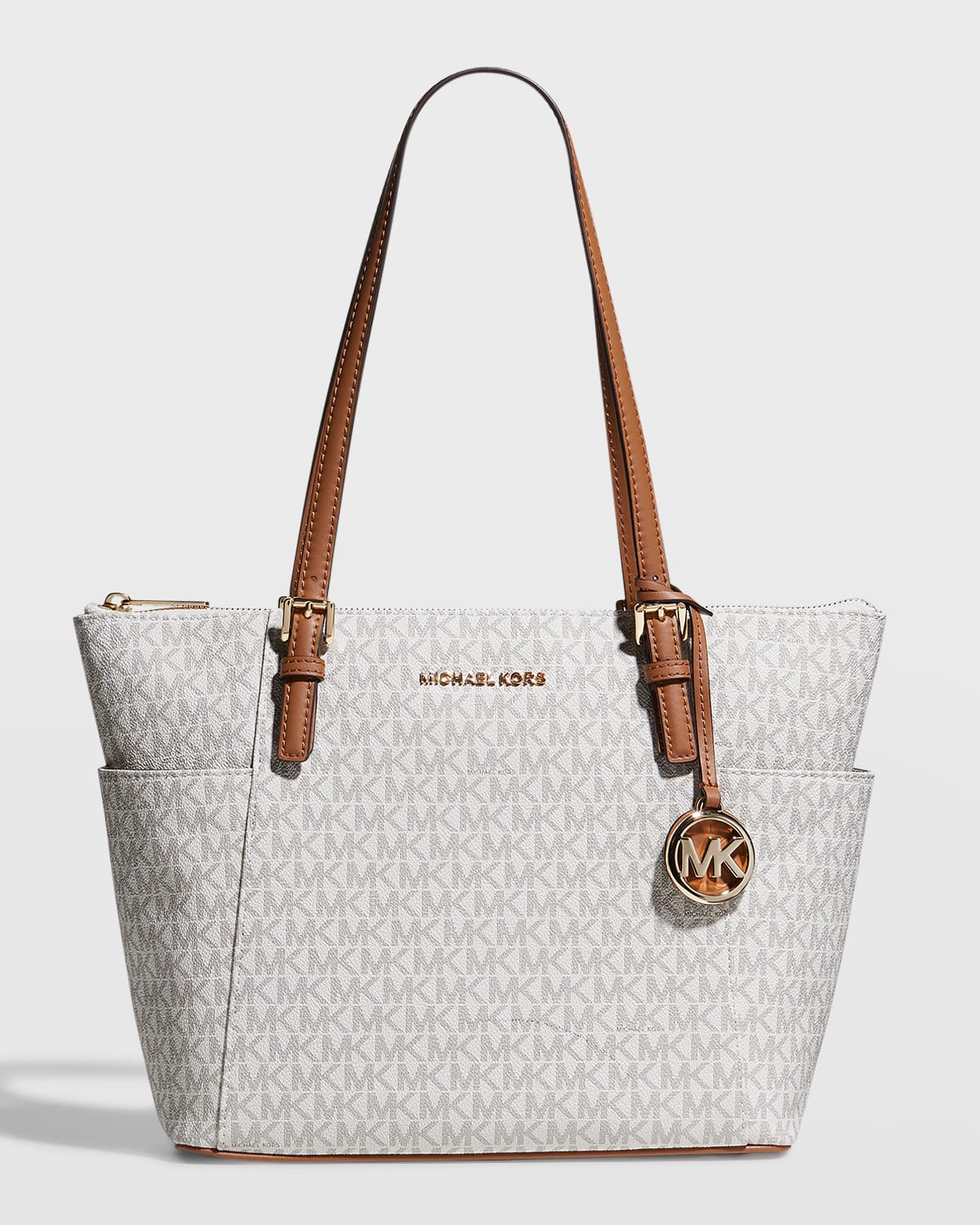 michael kors monogram tote bag