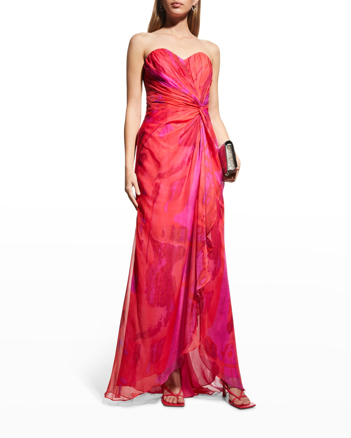 High Low Hem Gown Neiman Marcus