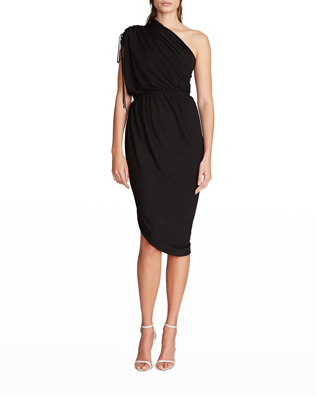 Asymmetric Jersey Dress | Neiman Marcus