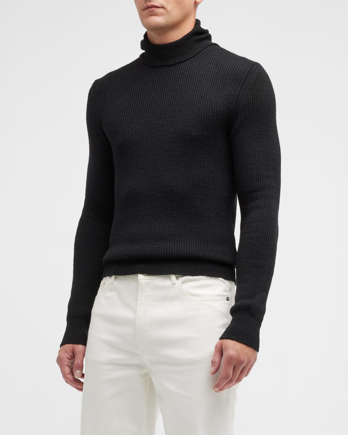 Black Turtleneck Sweater | Neiman Marcus