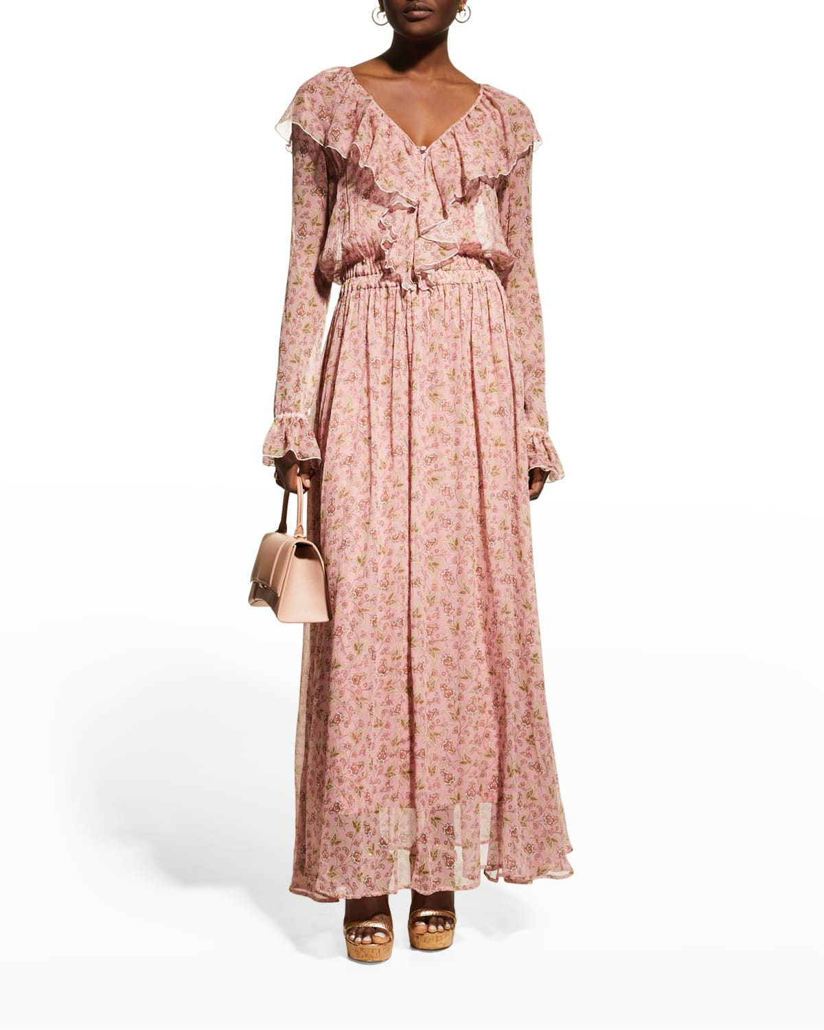 新品未使用タグ付き♡her lip to♡Roseraie Long Dress | angeloawards.com