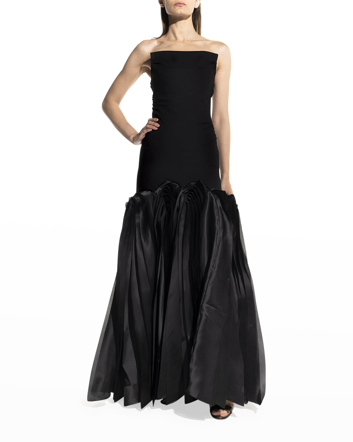 Black Strapless Gown | Neiman Marcus