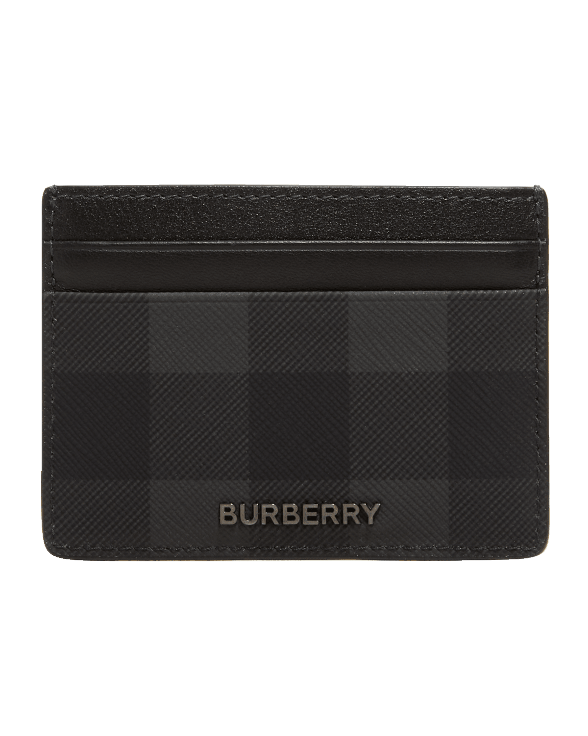 Burberry Men's Sandon Check Logo Card Case