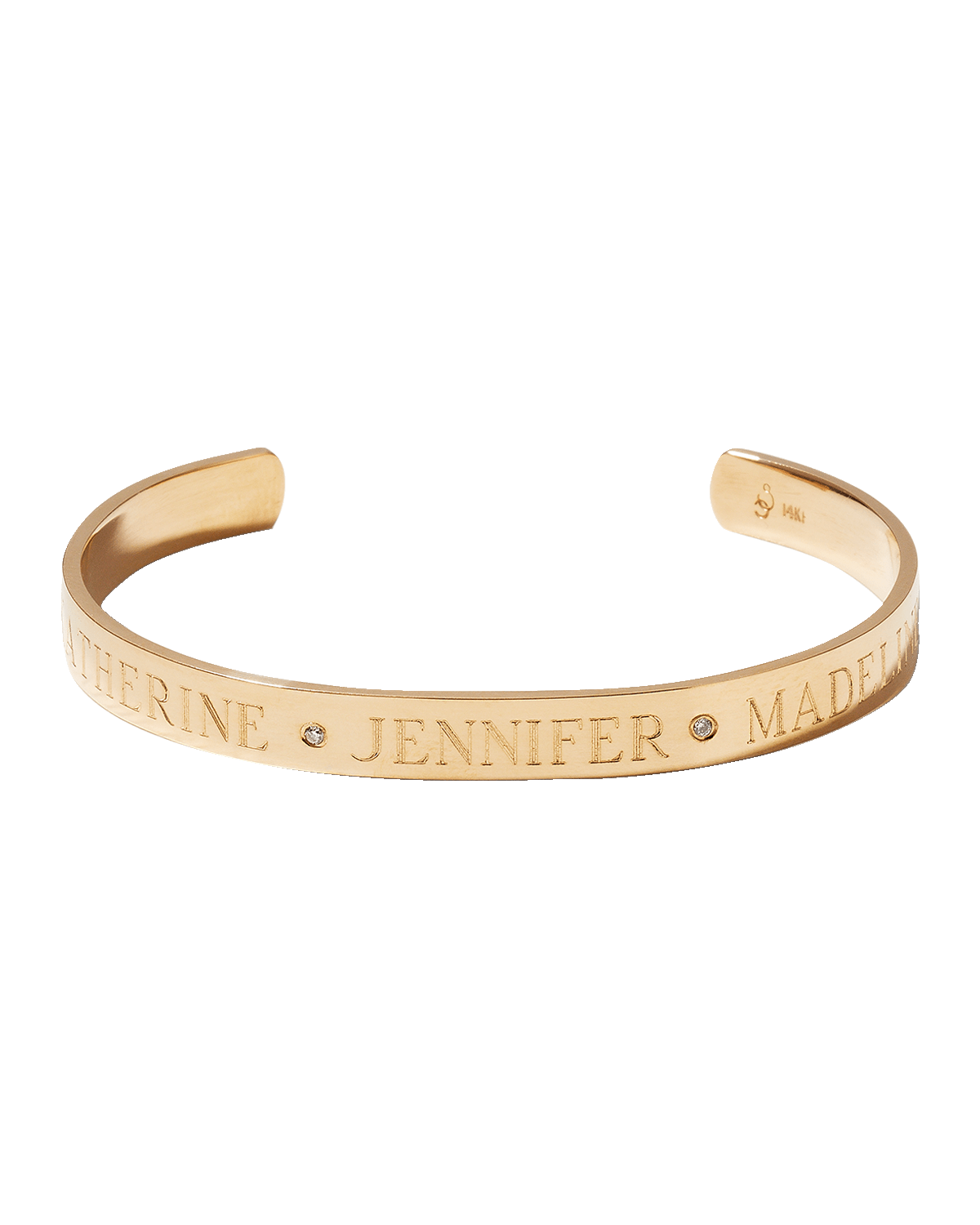 Sarah Chloe Ciela Personalized Engraved ID Bangle | Neiman Marcus