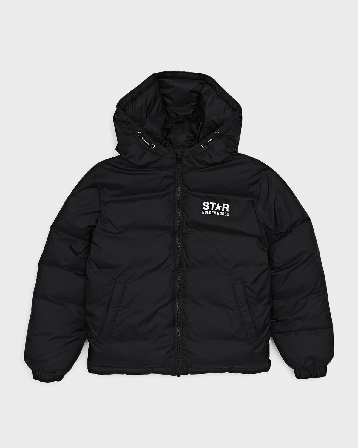 Golden Goose Boy's Star-Print Windbreaker, Size 4-10