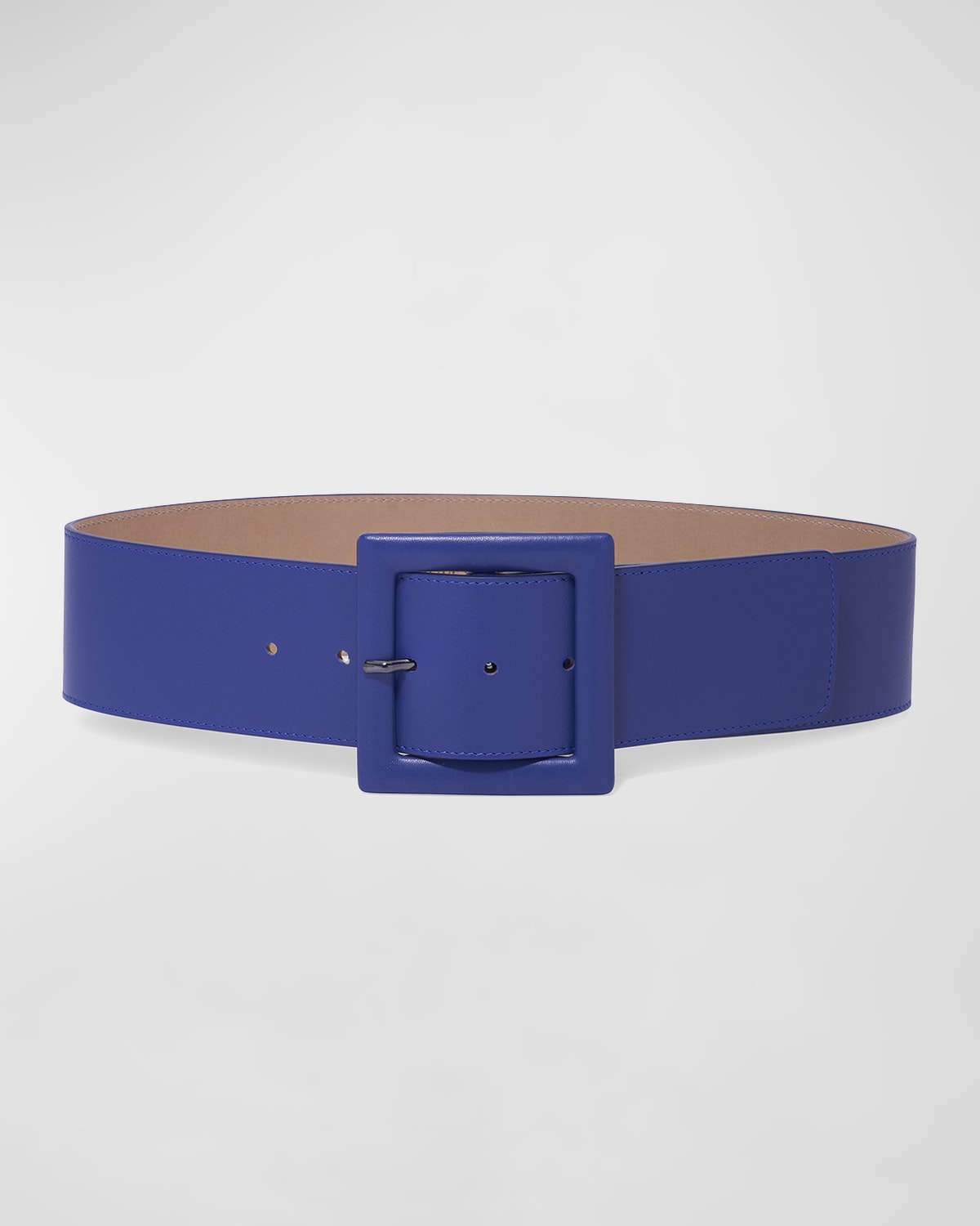 Blue Leather Belt | Neiman Marcus