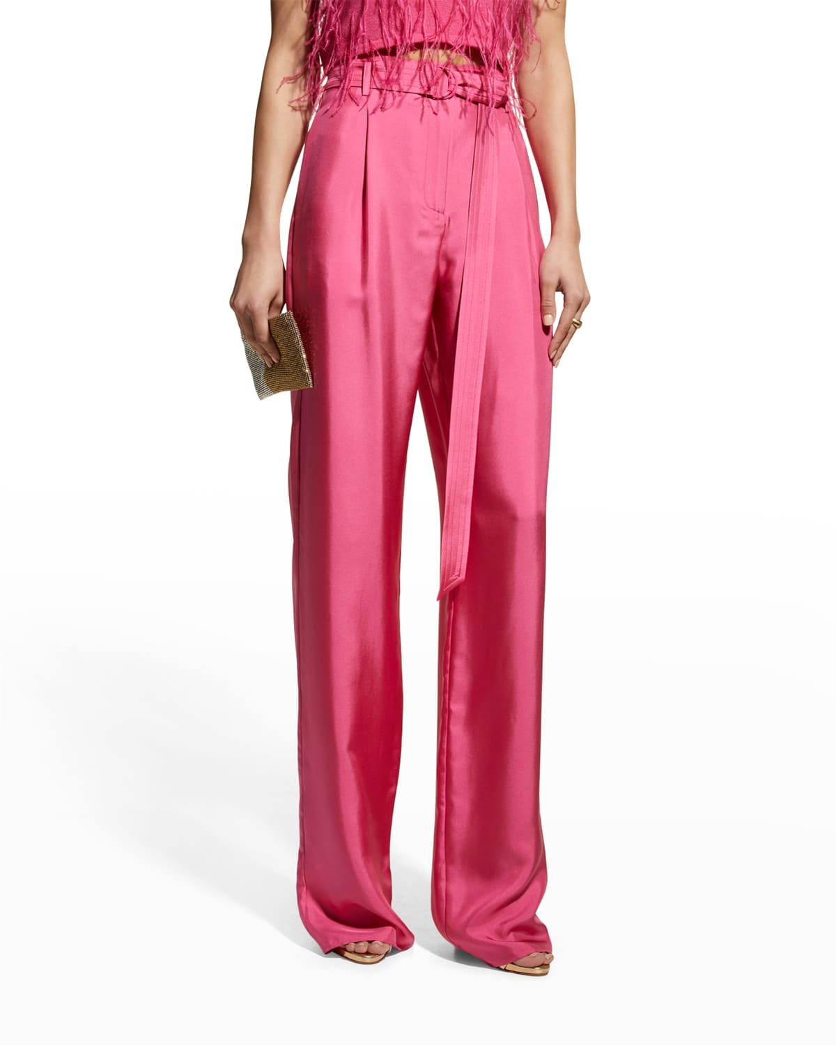 Womens Silk Pants | Neiman Marcus