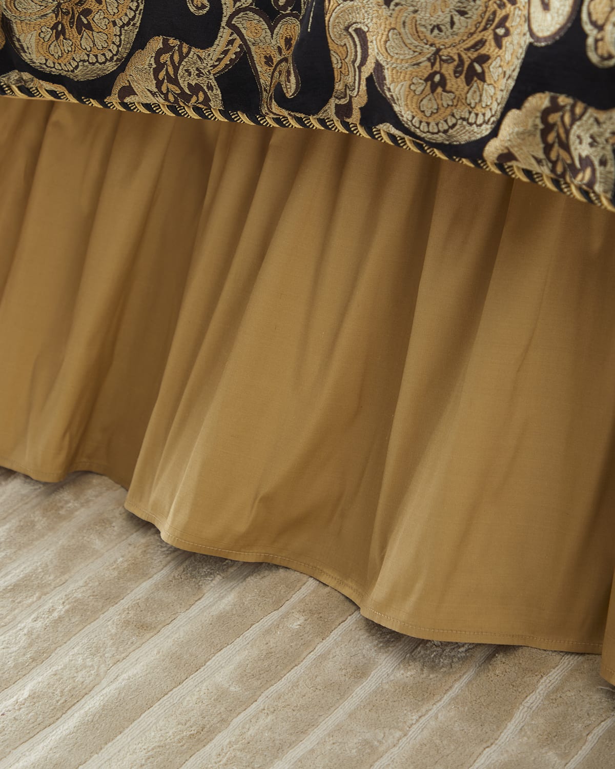 Austin Horn Collection Mira Ruffled Bed Skirt, King