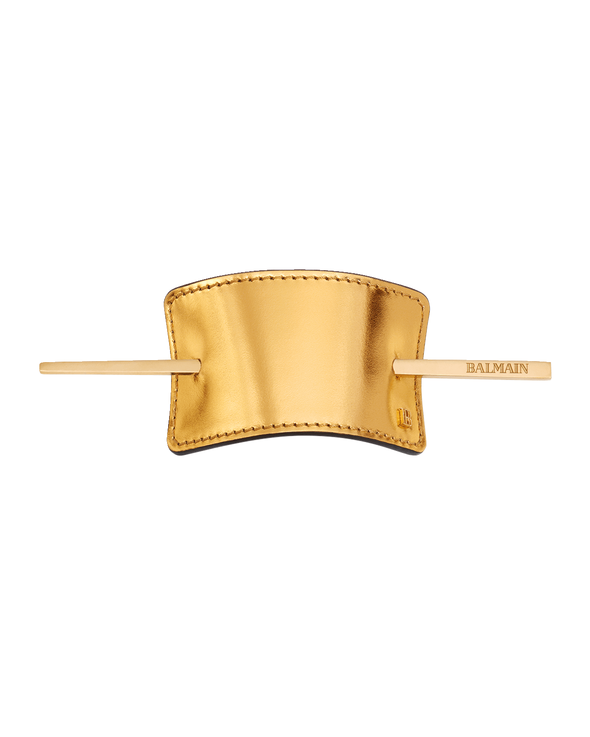 Balmain Hair Leather Hair Barrette