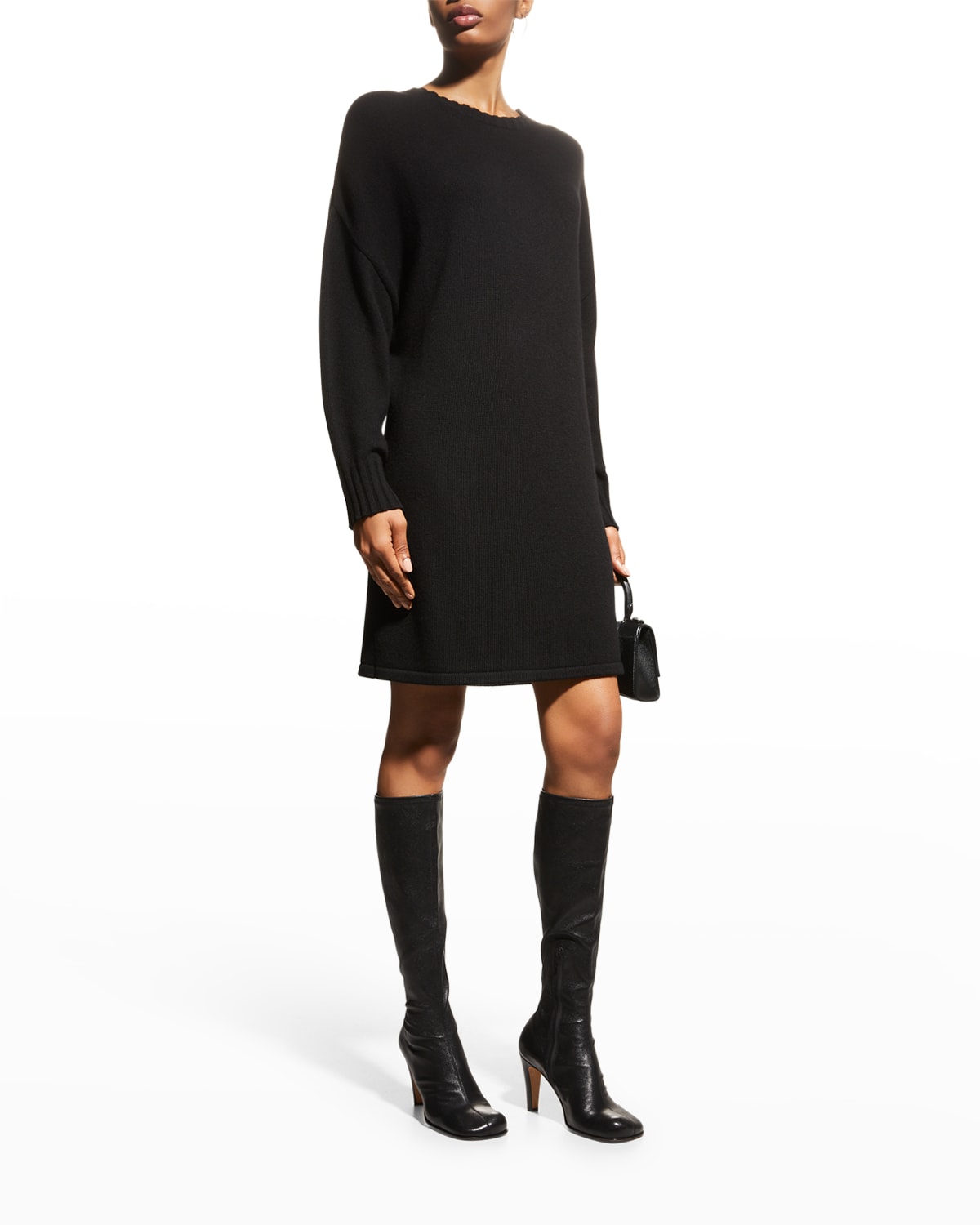 4510232 Black Shift Dress