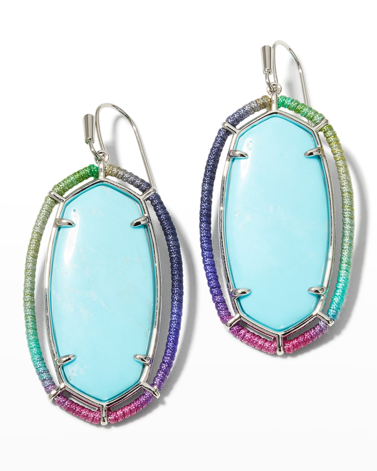 Kendra Scott Beaded Lee Drop Earrings Neiman Marcus