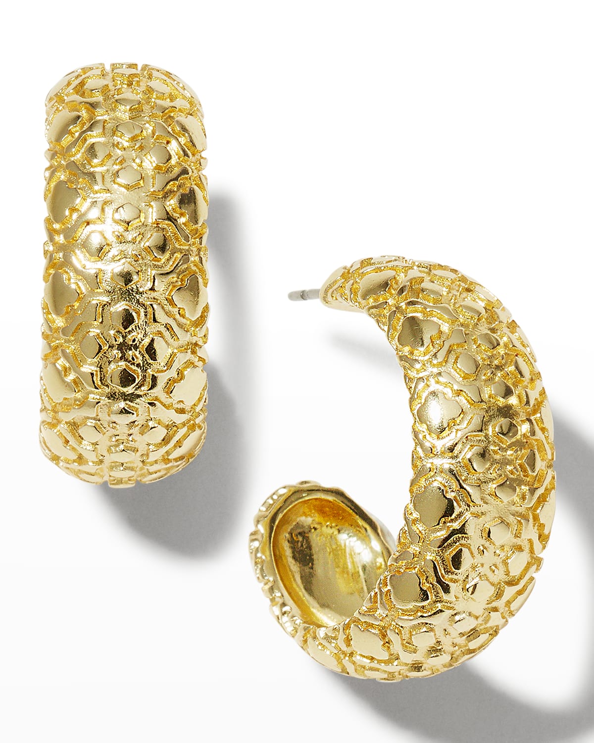 Gold Huggie Earrings Neiman Marcus