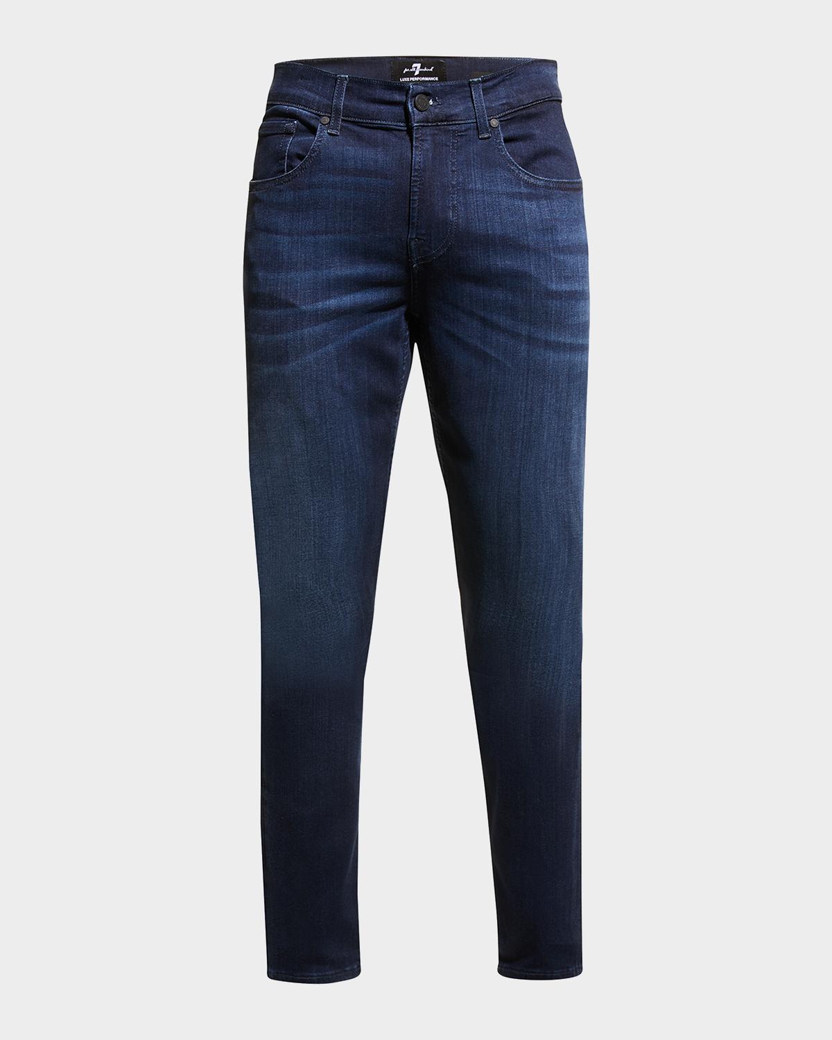 7 For All Mankind Men's Slimmy Taper Skinny Jeans