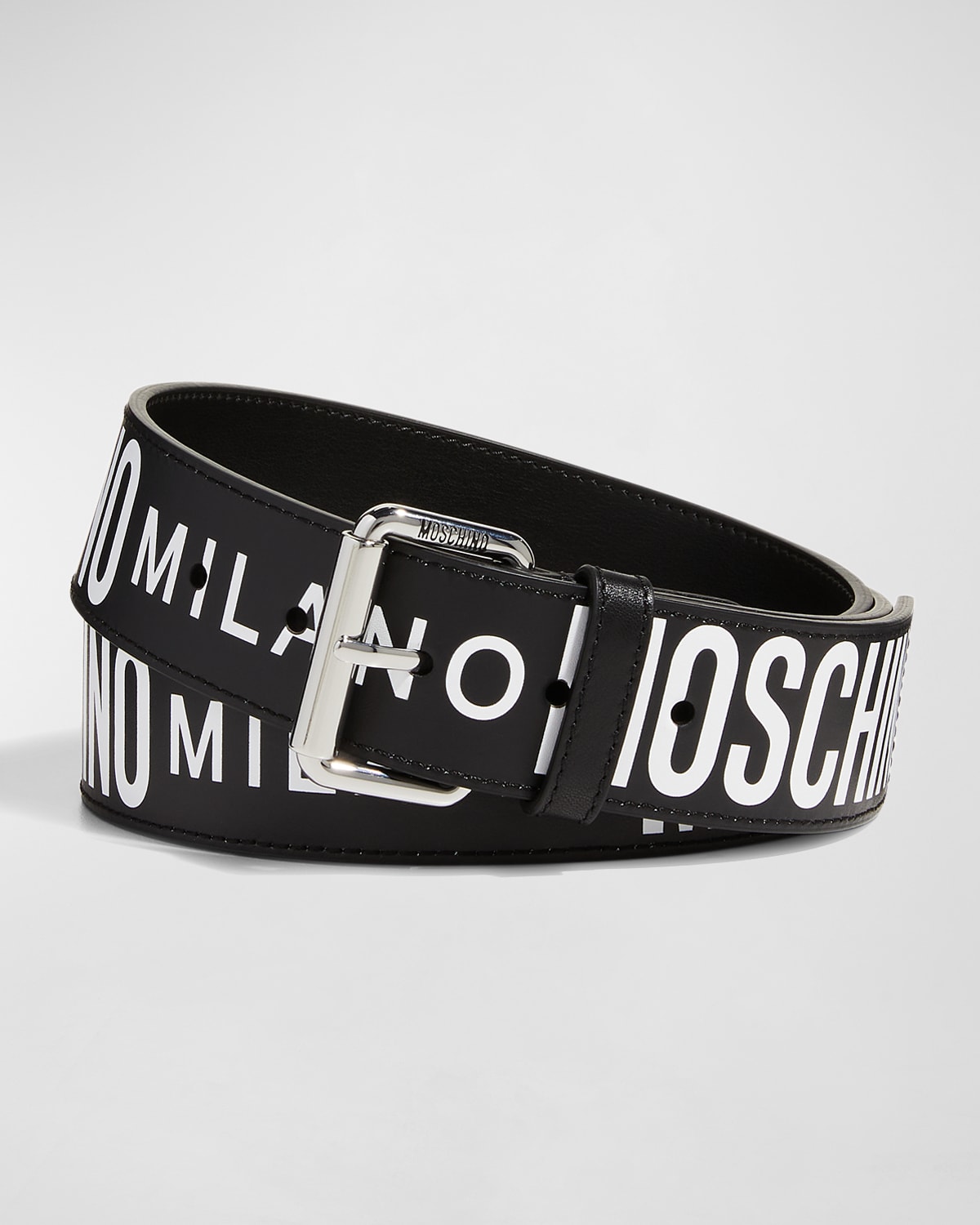 Off White Men s Classic Industrial Web Logo Belt 35mm Neiman Marcus