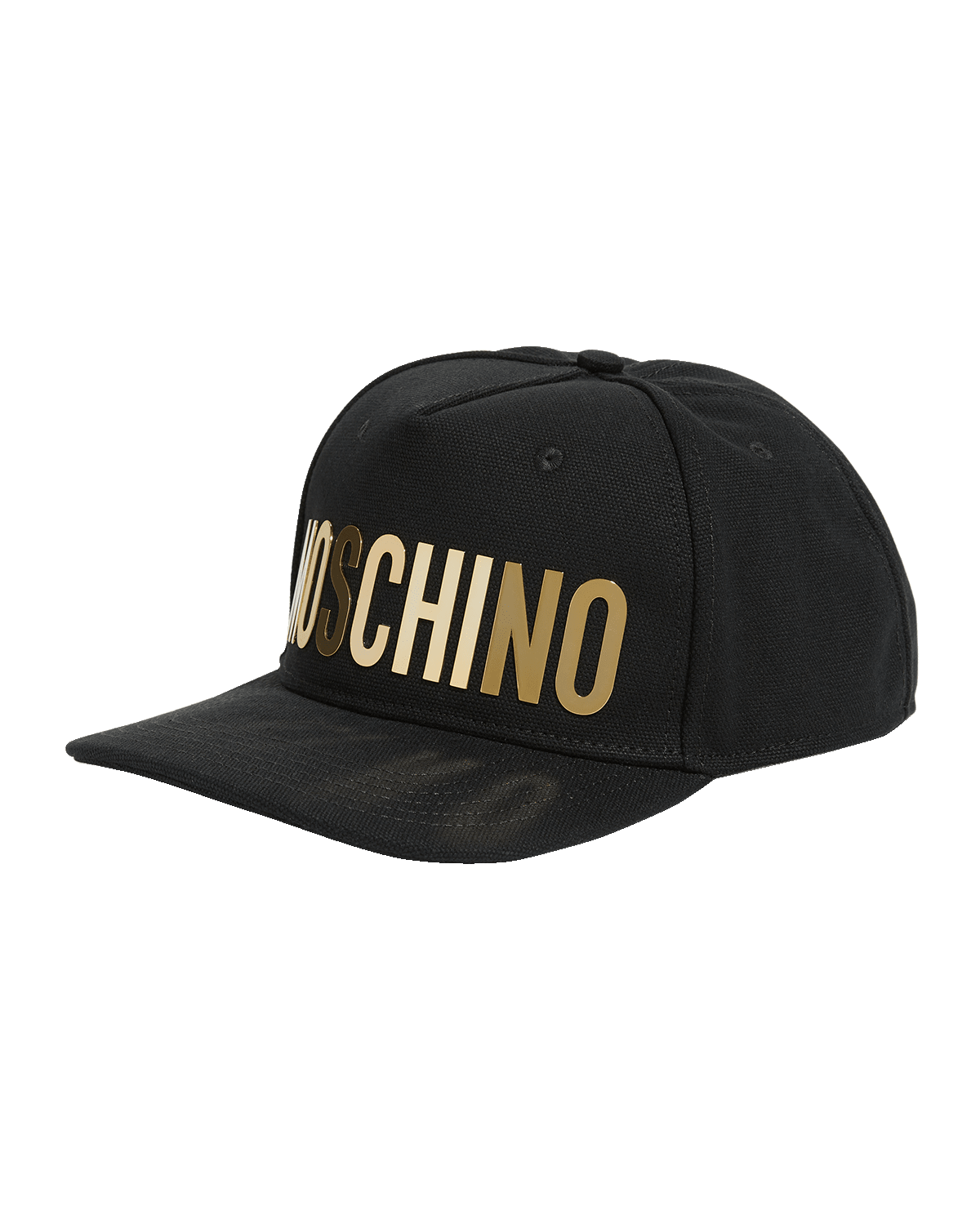 Moschino Men's Flat Brim Logo Baseball Hat