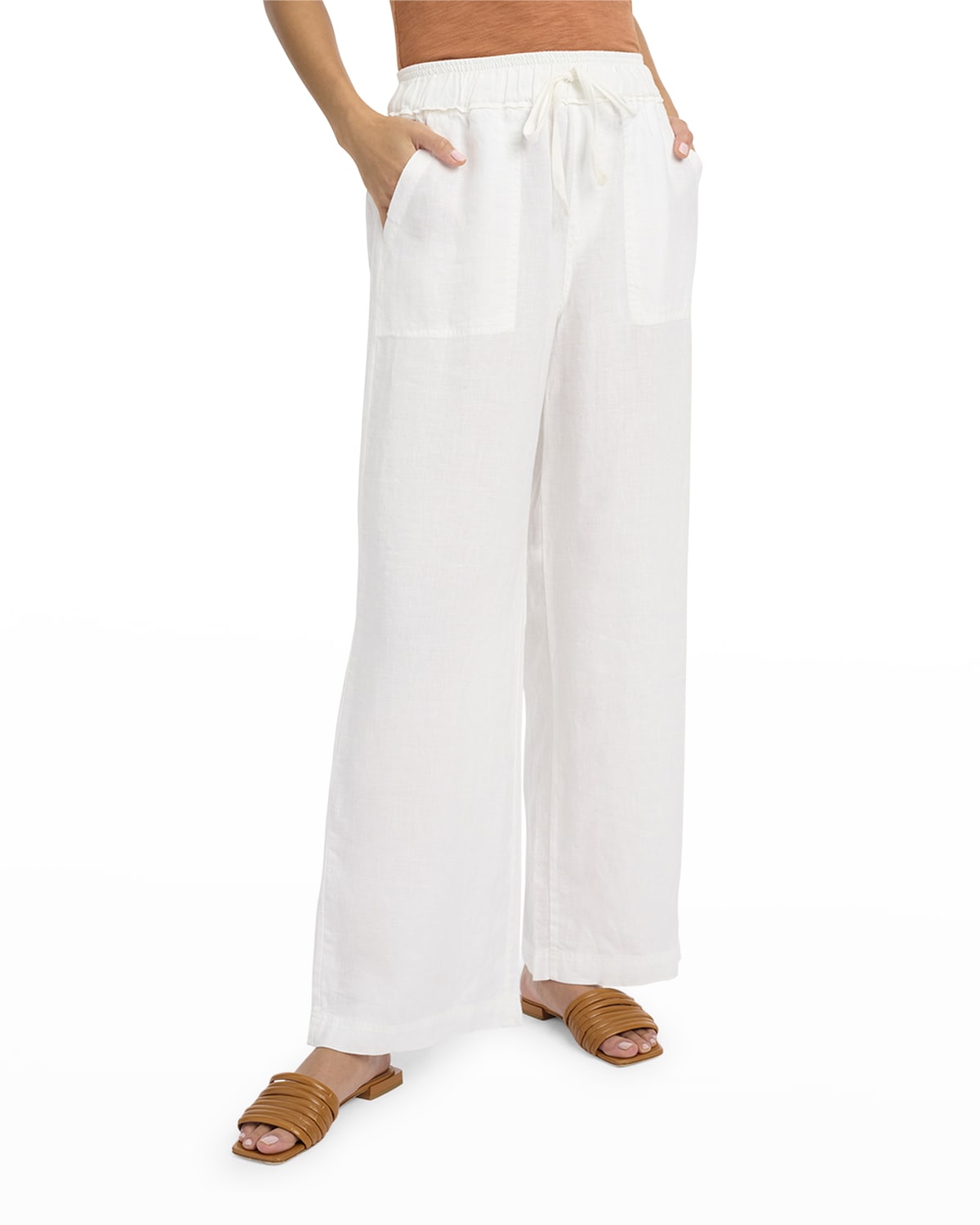 Womens Linen Pants | Neiman Marcus