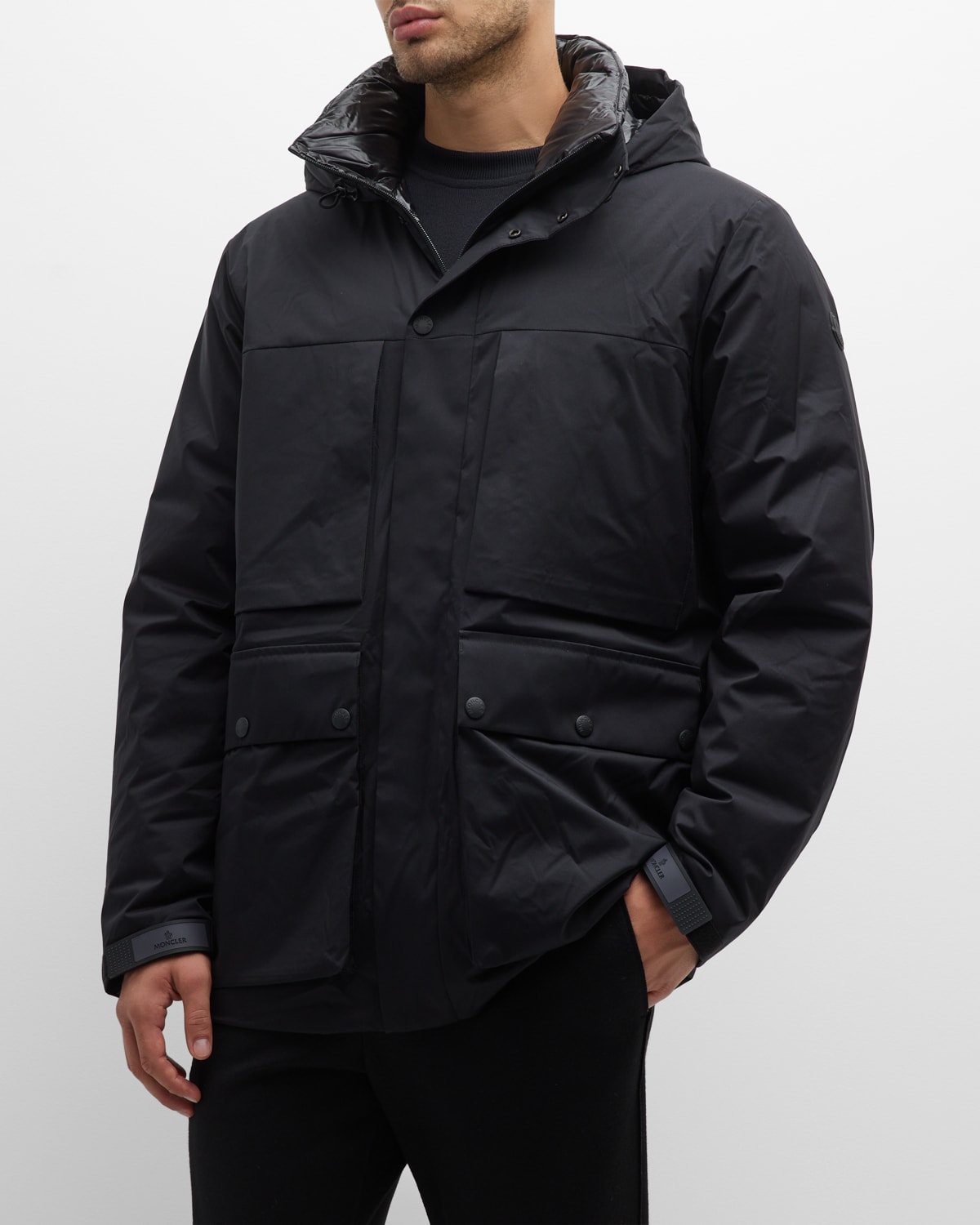 Moncler Feather Hood Jacket | Neiman Marcus Moncler Feather Hood Jacket | Neiman Marcus