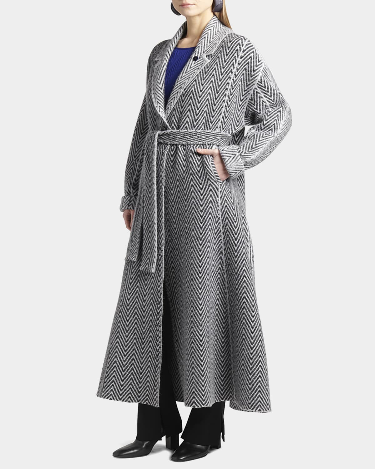 Womens Jacquard Coat Neiman Marcus