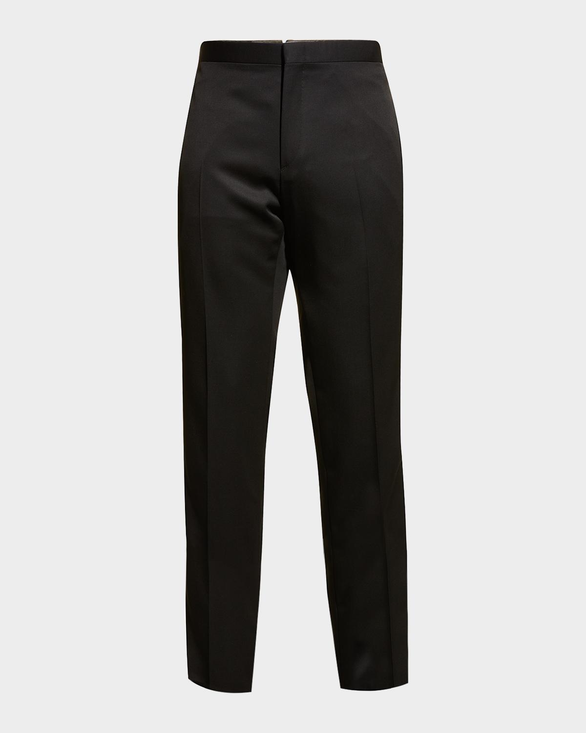 Brioni Men's Wool Tuxedo Pants