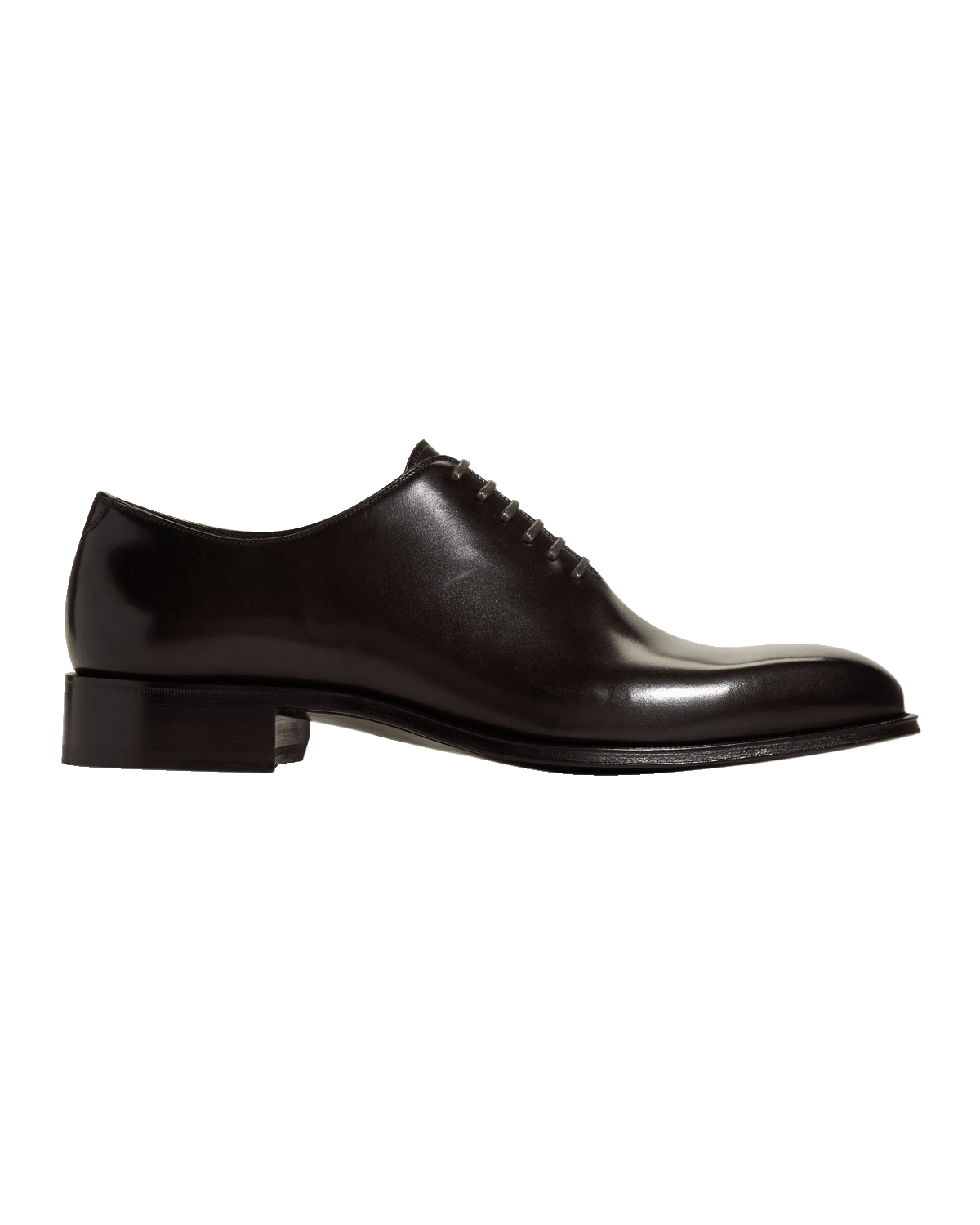 TOM FORD Men's Claydon Burnished Leather Oxfords