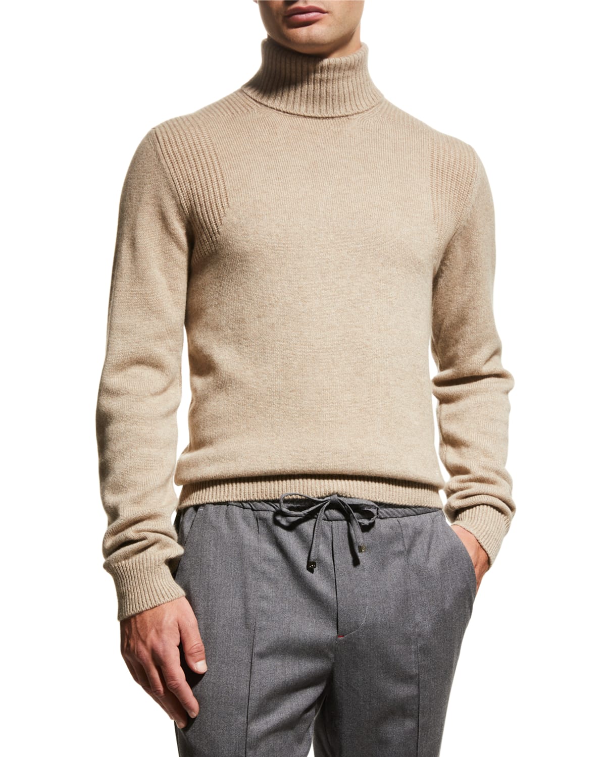 Cashmere Turtleneck Top | Neiman Marcus Cashmere Turtleneck Top | Neiman Marcus