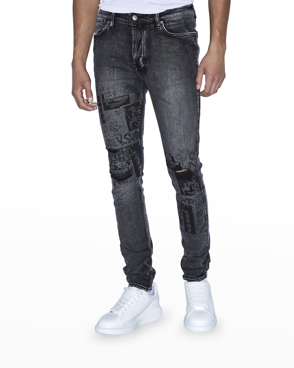 ksubi black ripped jeans